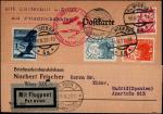 1929 Graf Zeppelin Orient Flight Mixed Franking
