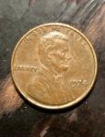 1974 Lincoln Memorial Penny Without Mint Mark