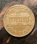 1974 Lincoln Memorial Penny Without Mint Mark