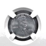 1943 Lincoln Steel Wheat Cent NGC MS66