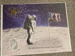 Apollo 11 50th Anniversary Engraved Print