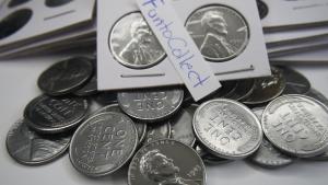 1943 Steel Wheat Head Lincoln Penny Set