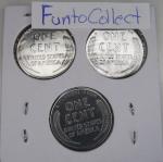 1943 Steel Wheat Head Lincoln Penny Set