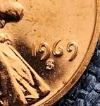 1969-S Lincoln Memorial Penny DDO/DDR Uncertified