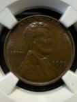 1955 Double Die Lincoln Wheat Cent NGC MS62