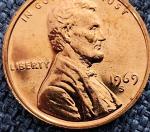 1969-S Lincoln Memorial Penny DDO/DDR Uncertified