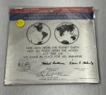 Apollo 11 Moon Landing Replica Plaque 1969