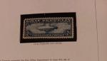 U.S. $2.60 GRAF Zeppelin Airmail Stamp