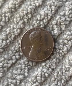 1974 Lincoln Penny, No Mint Mark Collectible