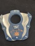 Blue Vintage Colibri Punch Cigar Cutter - Double Guillotine