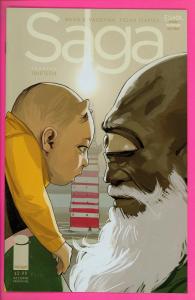 Saga #13 8.5 VF+ Second Print Comic