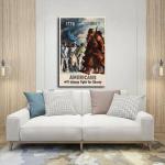 Kroey WWII Liberty Vintage Canvas Wall Art