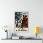 Kroey WWII Liberty Vintage Canvas Wall Art