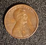 1974 Lincoln Memorial Penny Without Mint Mark