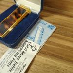 Colibri Touch Sensor Pocket Lighter - Black Gold