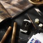 Colibri V-Cut Cigar Cutter in Brush Chrome