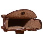 Vintage Leather Ammo Pouch for Slingshots (Brown)
