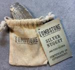 Tombstone Silver Nugget 10 oz Silver Bar