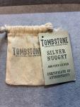 Tombstone Silver Nugget 10 oz Silver Bar