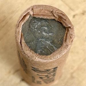 1943 Steel Lincoln Wheat Pennies - 50 Coins