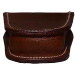 Vintage Leather Ammo Pouch for Slingshots (Brown)