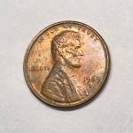 1969-S Lincoln Memorial Penny Double Die Obverse