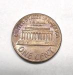 1969-S Lincoln Memorial Penny Double Die Obverse