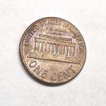 1969-S Lincoln Memorial Penny Double Die Obverse