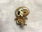 Snoopy Apollo 11 NASA Astronaut Vintage Pin