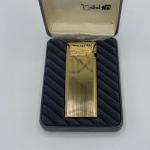 Colibri Quantum Slim Vintage Lighter Gold Tone