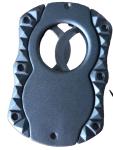 Colibri Quasar Grey Cigar Cutter with 2 Blades