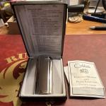 Colibri Electro-Quartz Flint Lighter with Box