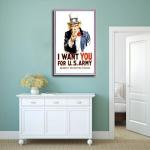 Kroey WWII 'I Want You' Army Canvas Art