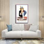 Kroey WWII 'I Want You' Army Canvas Art