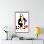 Kroey WWII 'I Want You' Army Canvas Art