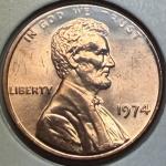 1974 Lincoln Memorial Penny - Cherish the Love!
