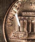 1969 S Lincoln Penny Double Die Reverse Error