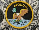 Apollo 11 NASA Mission Patch - Armstrong, Aldrin, Collins