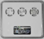 1943 Steel Wheat Penny Coin Set NGC MS 65