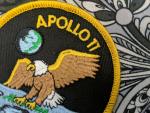 Apollo 11 NASA Mission Patch - Armstrong, Aldrin, Collins