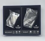 Colibri Belmont Lighter and Cigar Cutter Set