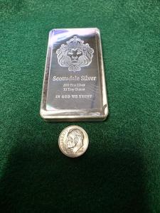 10 oz Scottsdale STACKER® Silver Bar .999