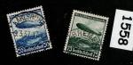 C57 & C58 Zeppelin Hindenburg Stamp Set 1936
