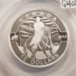 2013 O Canada RCMP Mountie 1/2 oz Silver Coin