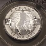 2013 O Canada RCMP Mountie 1/2 oz Silver Coin