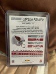 2014 Panini Score Carson Palmer Auto /20