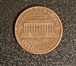 1974 Lincoln Memorial Penny No Mint Mark Error