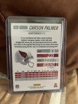 2014 Panini Score Carson Palmer Auto /20