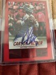 2014 Panini Score Carson Palmer Auto /20