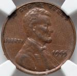 1955 Lincoln Wheat Cent NGC AU-58 BN Double Die